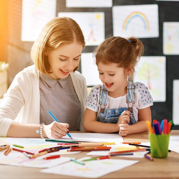 Stainless Steel & Agate Teacher's Appreciation Bracelet - 8 mm Beads, 7'' Length - Picture 5 of 6